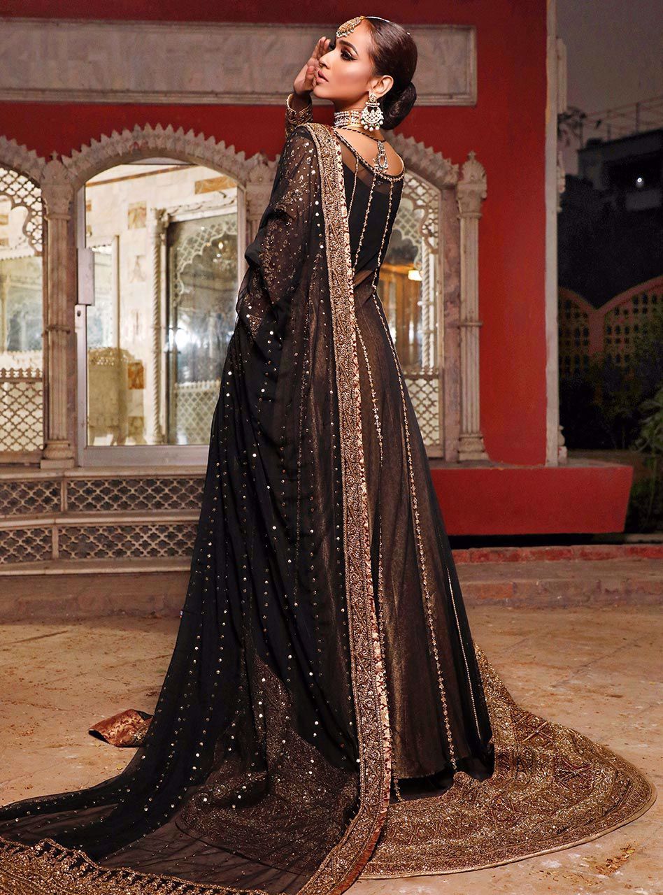 Indian Wedding Lehengas in Stylish Designs Backside Look