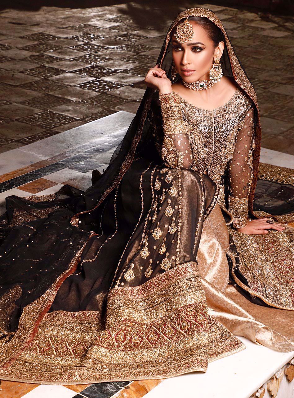 Indian Wedding Lehengas in Stylish Designs Close Up