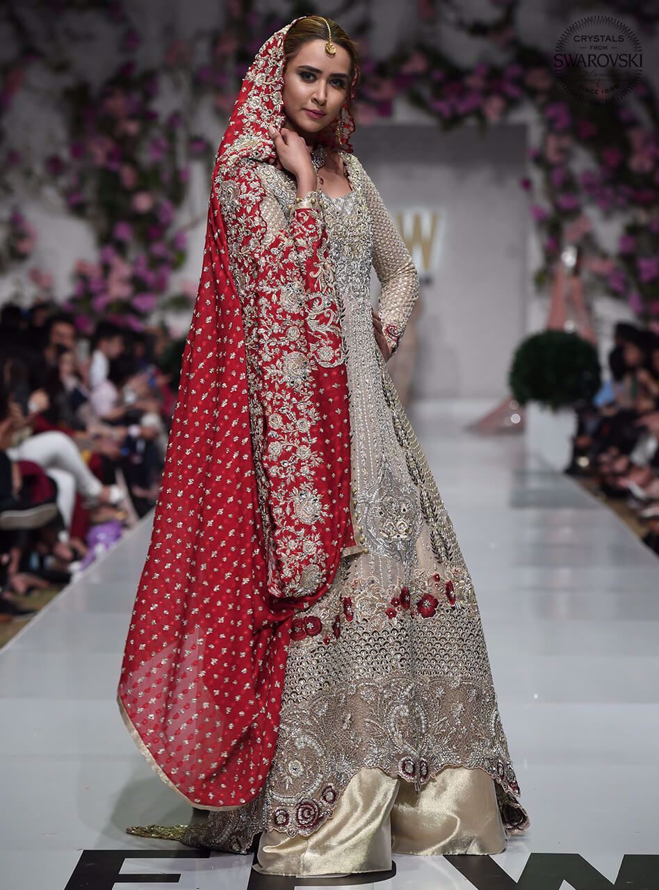 Latest Bridal Lehenga in Gold Dust Color