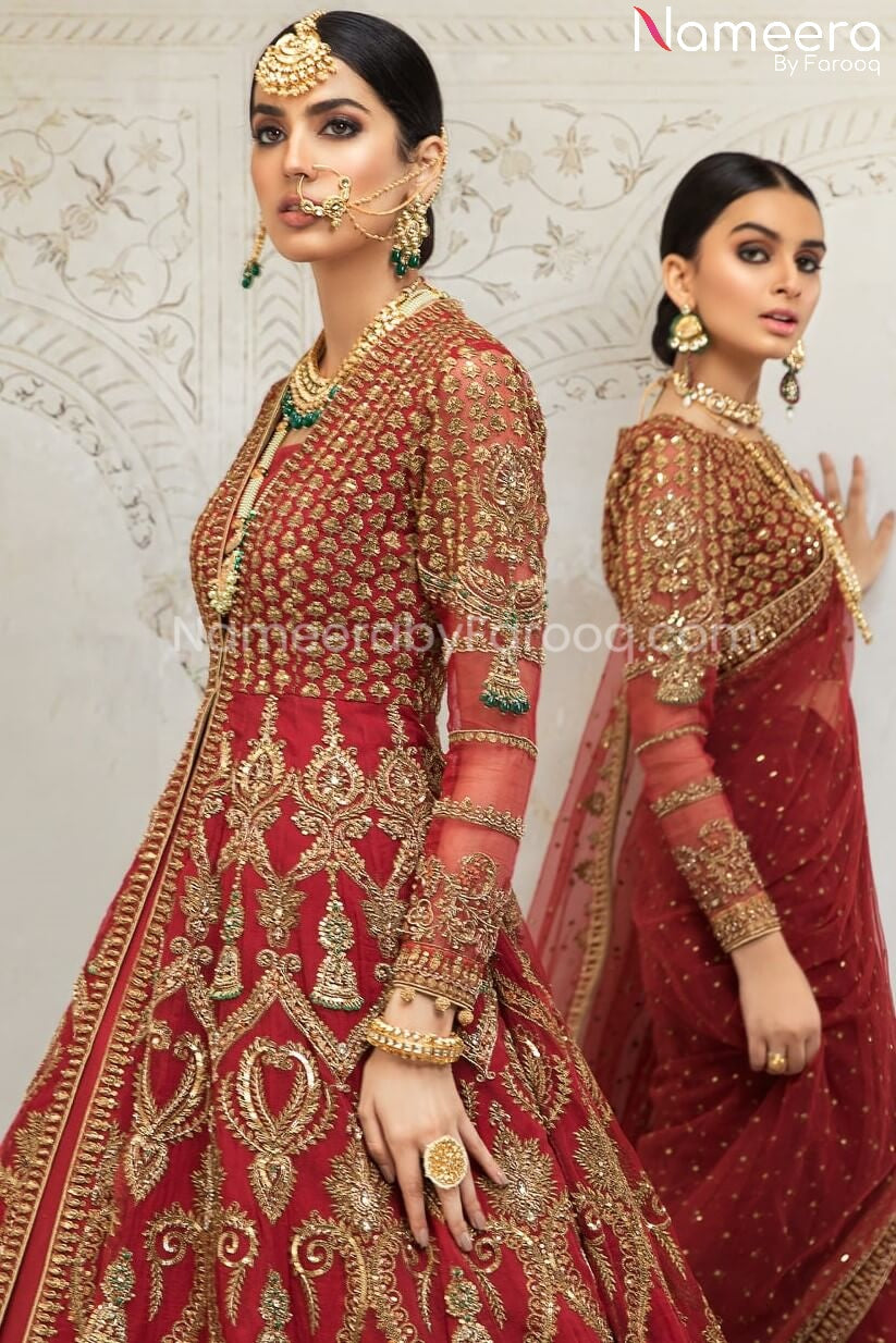 Red Lehenga