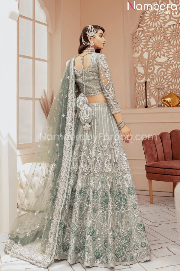 Silver Lehenga