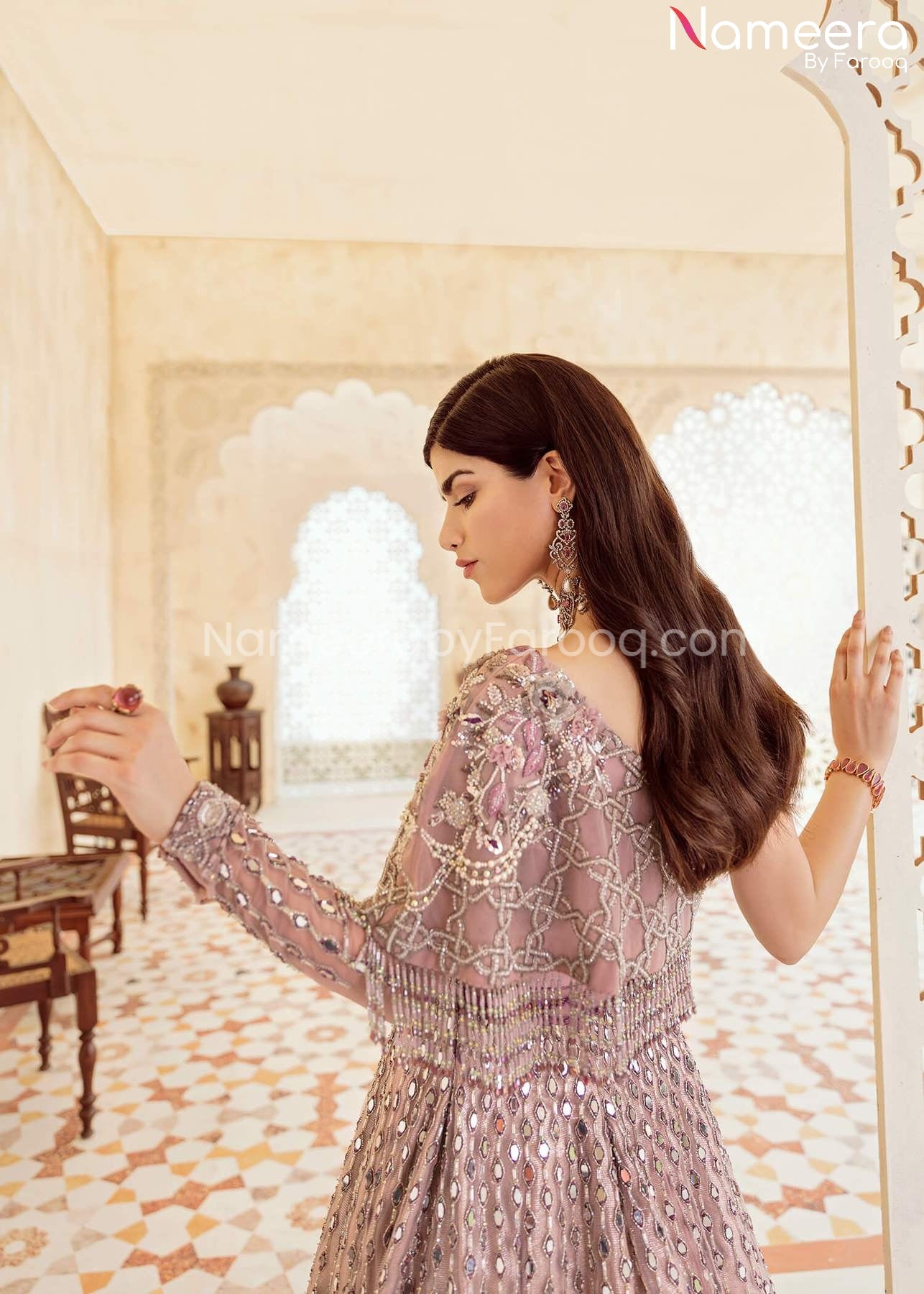 Stone Work Lehenga