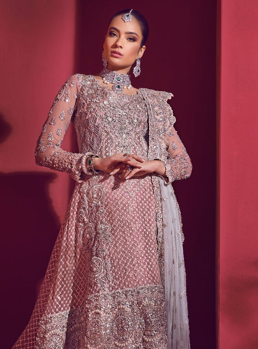 Bridal Lehenga Wear in Pink Color
