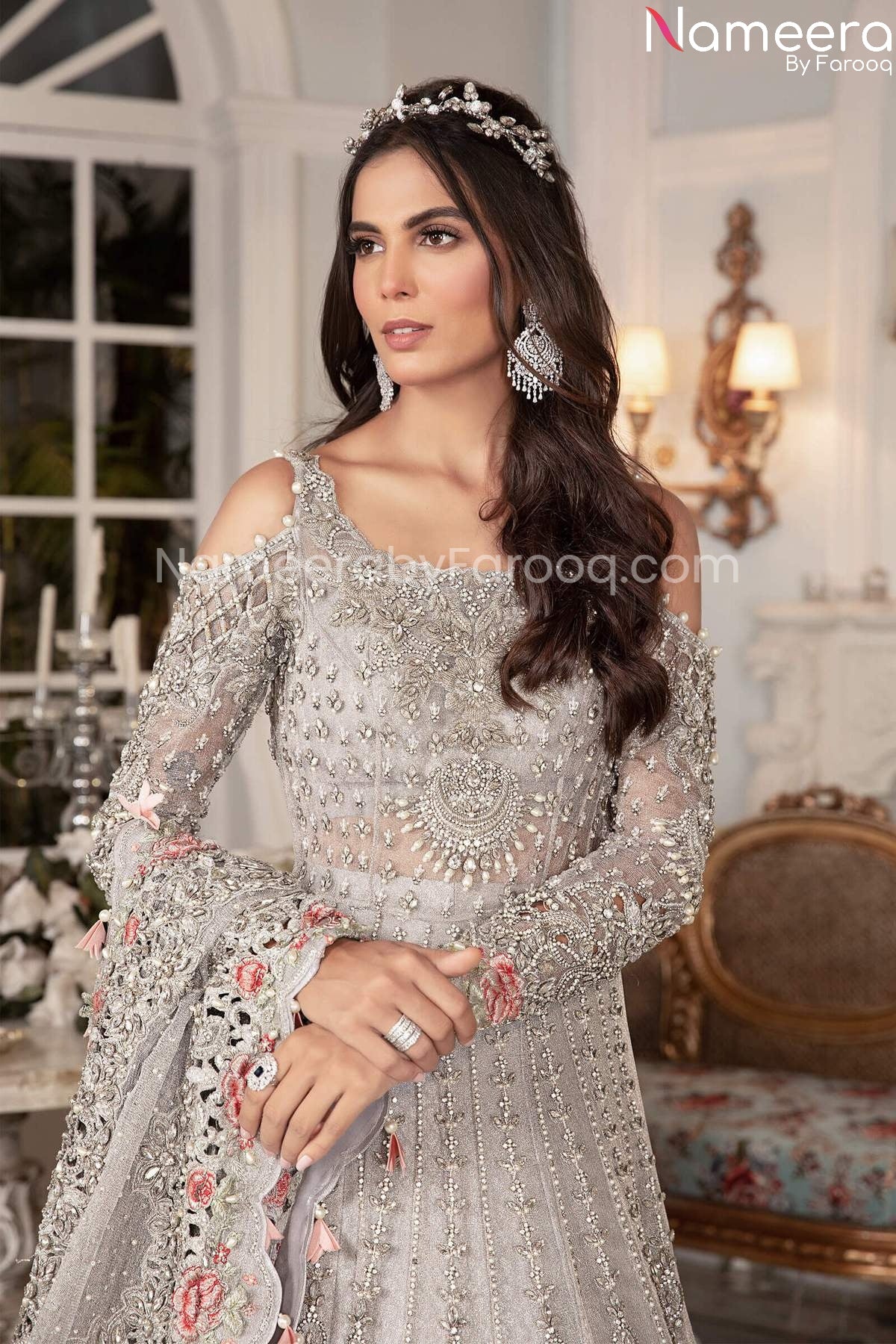 Grey Lehenga