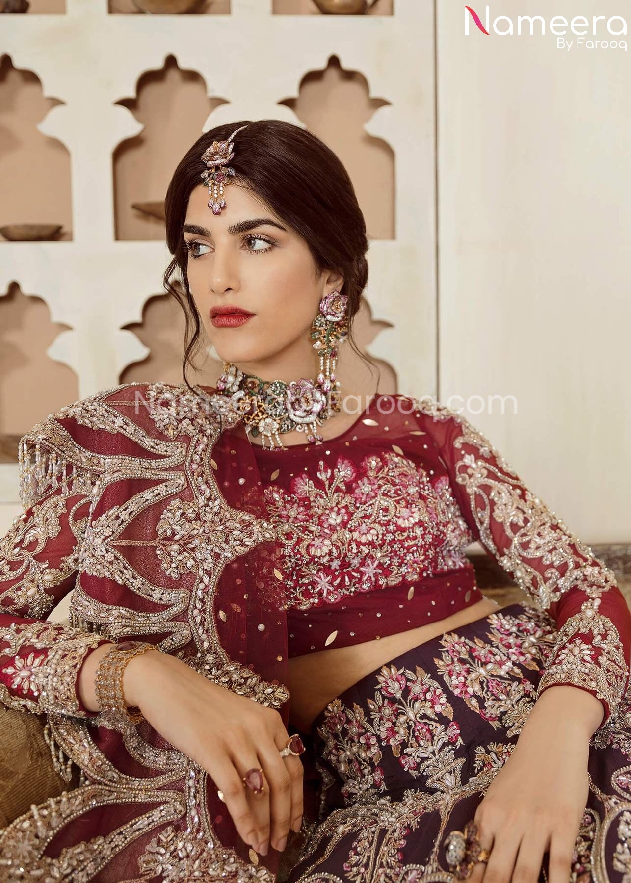 Purple Bridal Lehengas Taking Over The Red And How