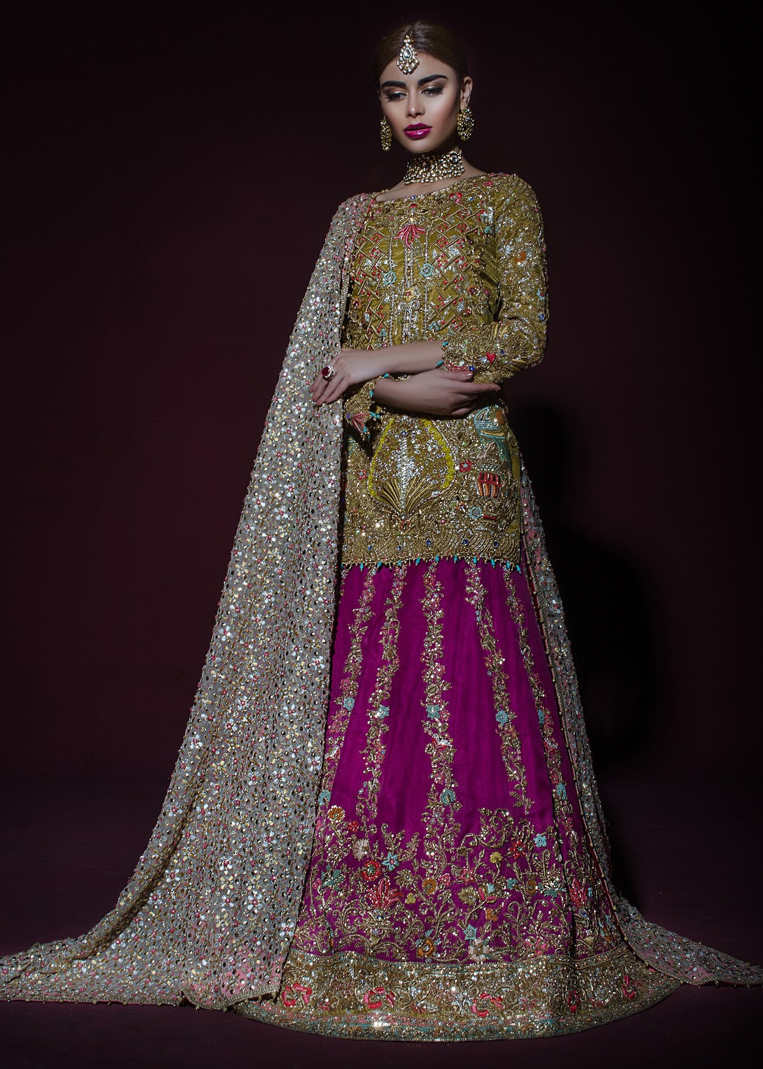 Pakistani Bridal Lehenga