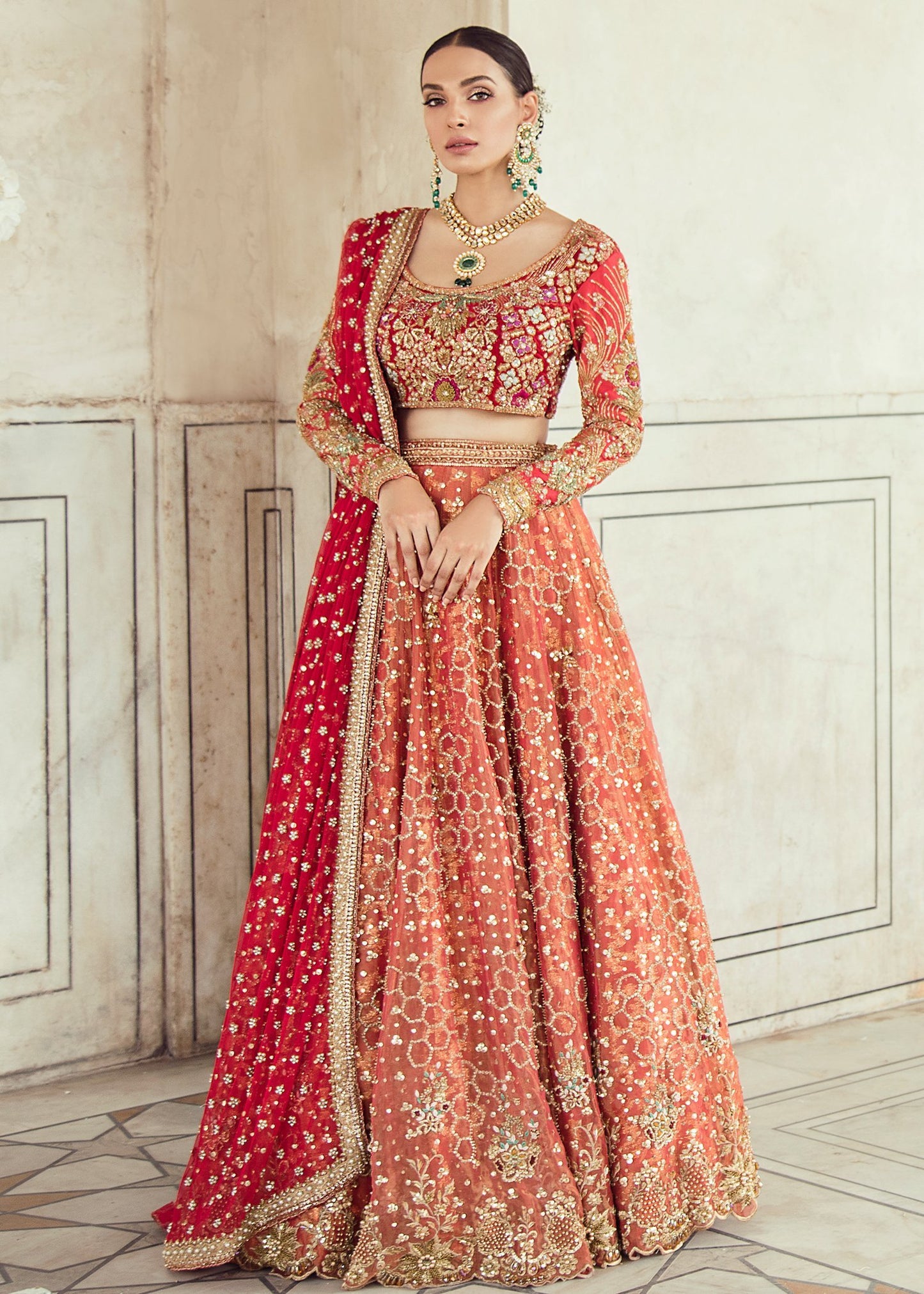 Pakistani Lehnga Choli for Bride