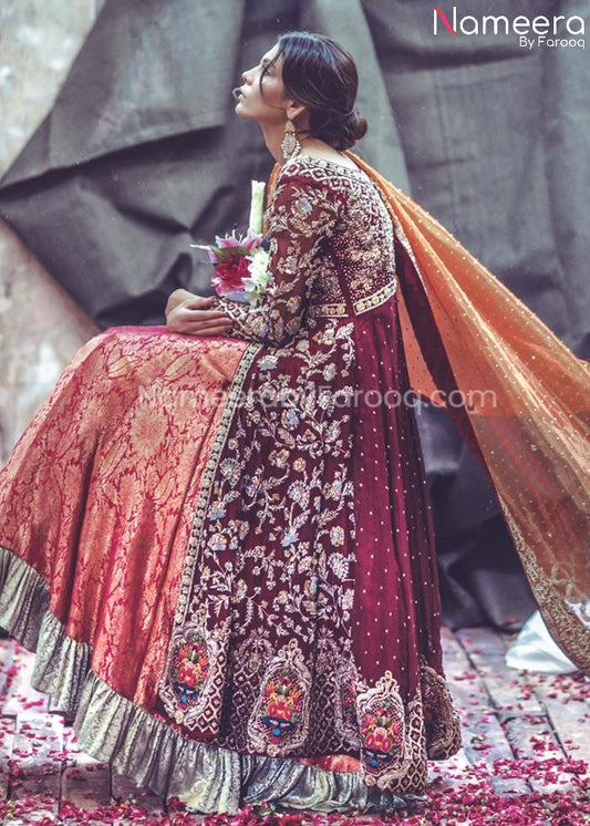 Red Lehenga