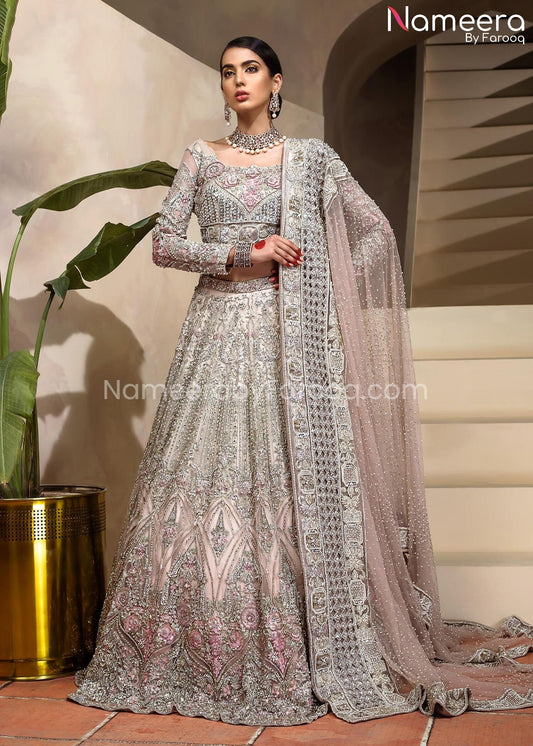 Silver Lehenga